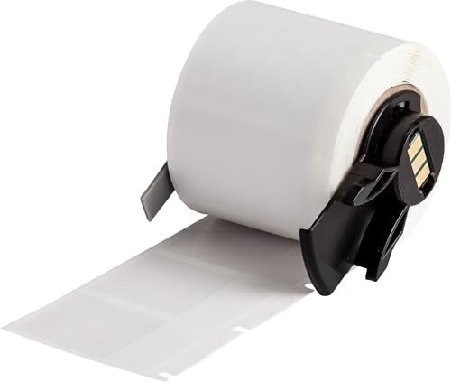 Brady PTL-31-427 TLS 2200 And TLS PC Link 1.5" Height, 1" Width, B-427 Self-Laminating Vinyl White And Translucent Color Label (250 Per Roll),White/Translucent - Image 5
