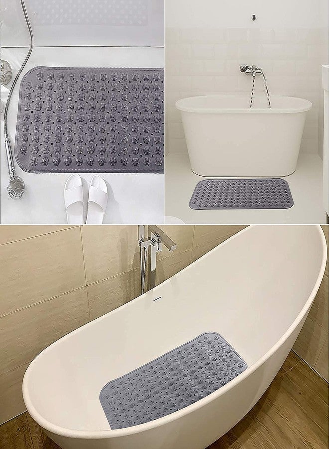 Chavda PVC Door Bathroom mat Anti Skid Rectangle Dark Grey (Design 2 | 70 X 35) - Image 5