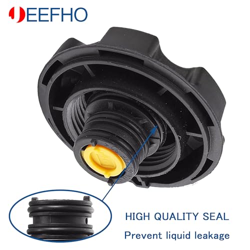 JEEFHO 17117639020 Radiator Coolant Reservoir Tank Cap Fit for BMW E70 E82 E88 E89 E90 E92 F01 F04 F06 F07 F15 F16 F26 F32 F33 F87140Kpa Replaces 17117521071 17117639020 - Image 3