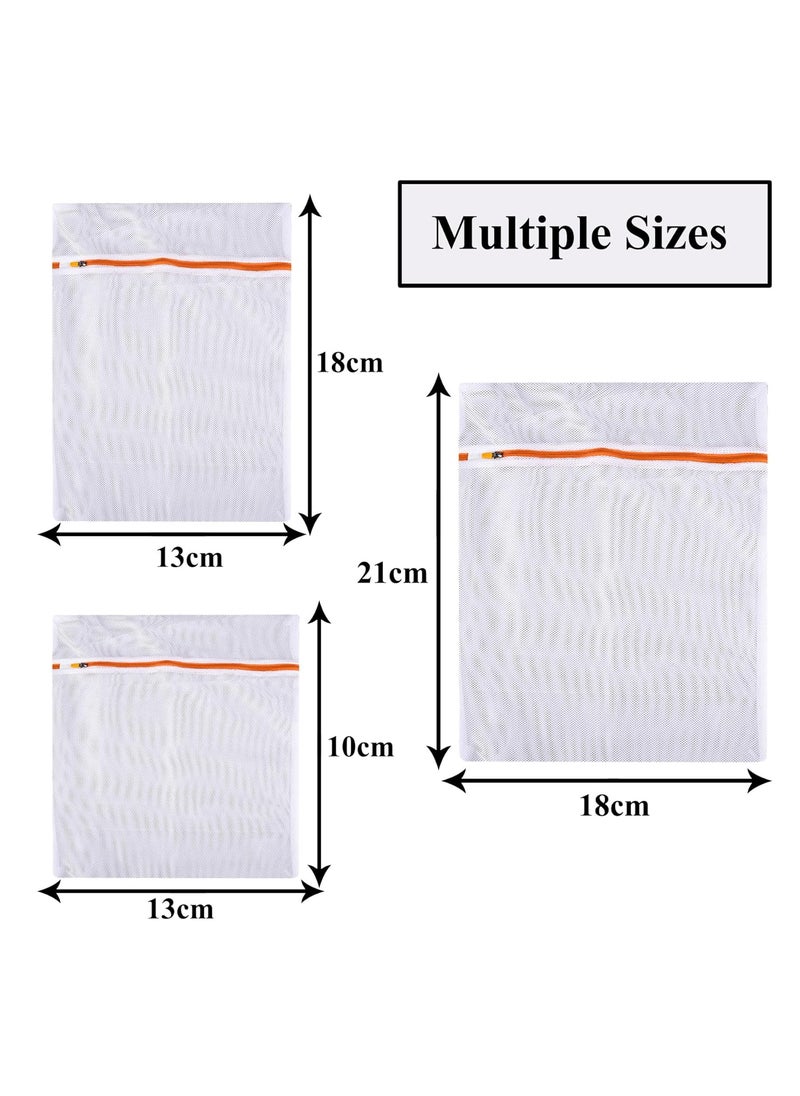 Urbane Home Urbane Home Laundry Washing Bags Reusable Mesh Laundry Bags Washing Bags for BlouseBraPantyHosieryLingerieJeans Laundry Storage Bag Clothes Bags 6 Piece Set White  - Image 3