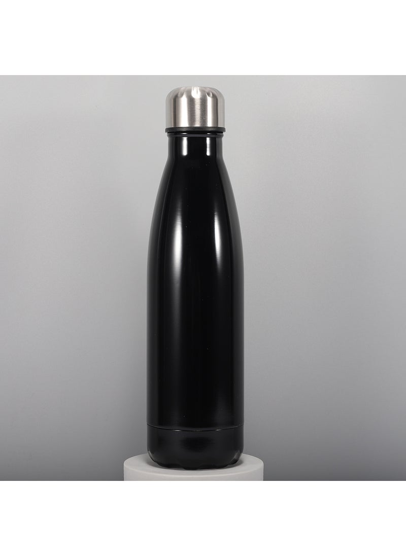 Generic - Stainless Steel Insulated Bowling Bottle Bright Black - Image 1