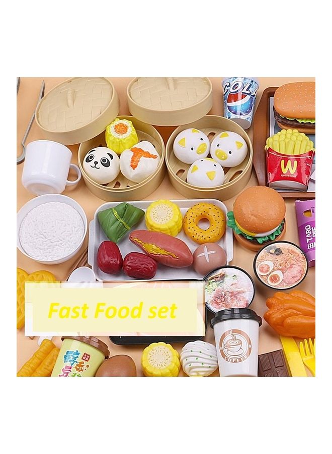 88-Piece Fast Food Pretend Play Toys - Image 5