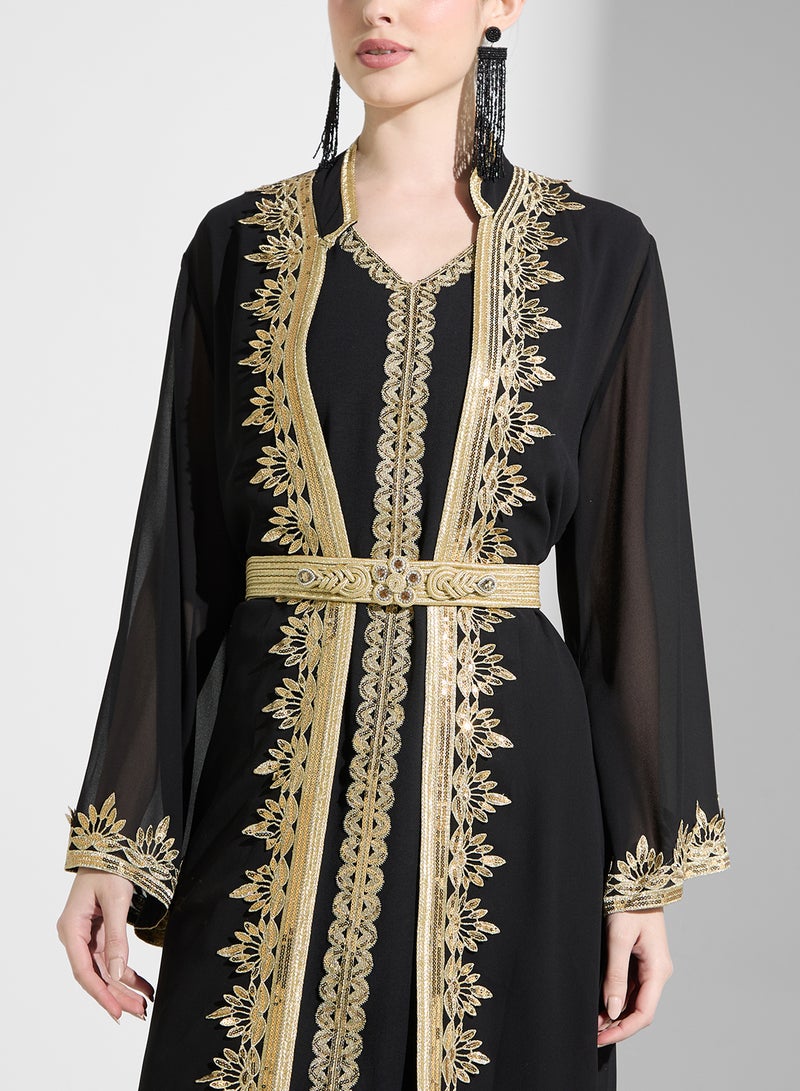 خزانة طقم فستان مغربي مع داخلي - Image 3