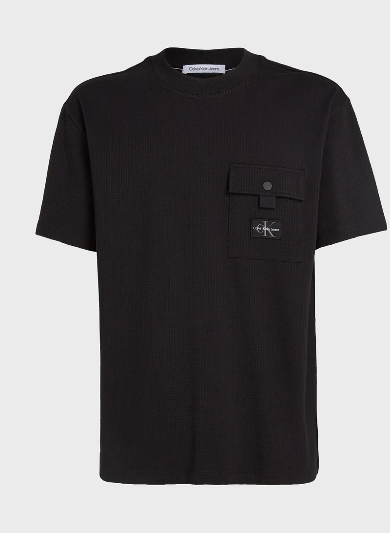 Calvin Klein Jeans Logo Front Pocket T-Shirt