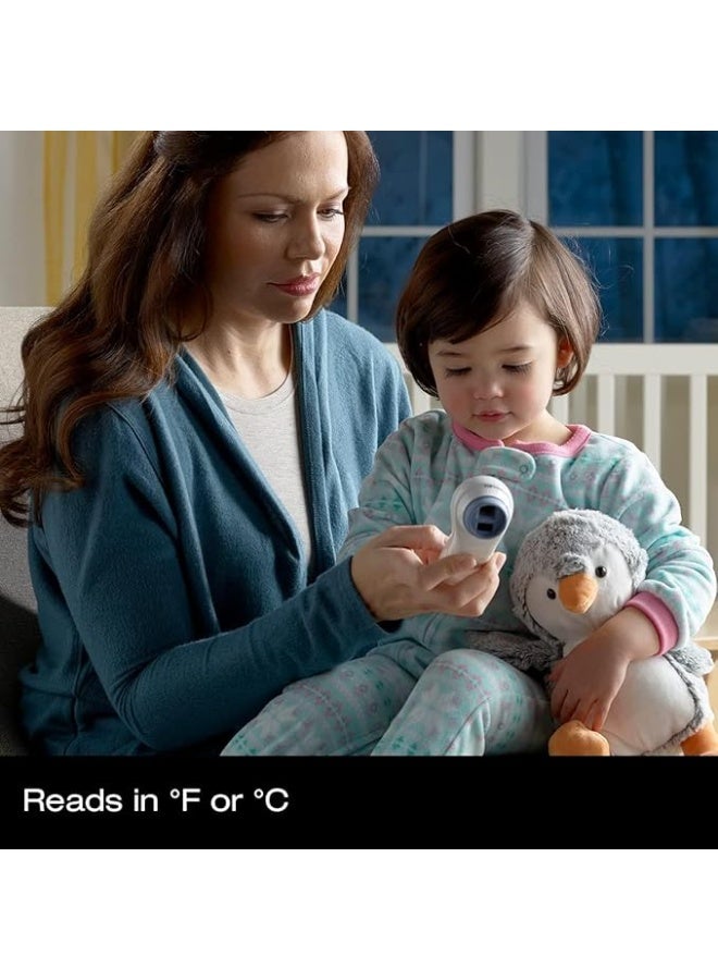 ميزان حرارة جبهة بدون تلامس – قياس سريع ودقيق بالأشعة تحت الحمراء للبالغين والأطفال - Image 2