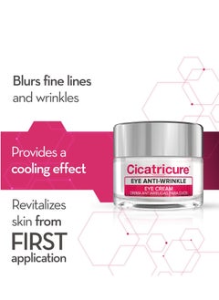 CICATRICURE Cicatricure Blur & Filler Anti-Wrinkle Eye Treatment: Advanced Formula for Fine Lines, Under-Eye Bags & Skin Rejuvenation, Hydrating Eye Cream for Daily Use, 0.5 Ounce  - Image 2