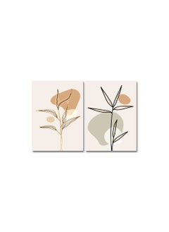 Marktna Decorative Wall Art Painting with a Modern Design, 2 pieces, Size 80x60 cm  - Image 2