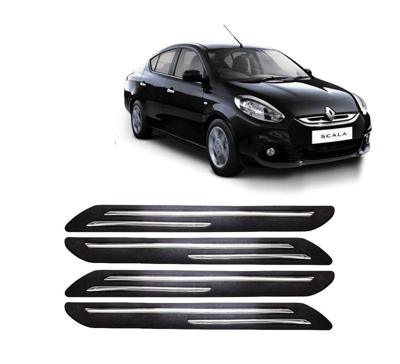 Car Bumper Guard for Nissan Scala - (Chrome Strip)