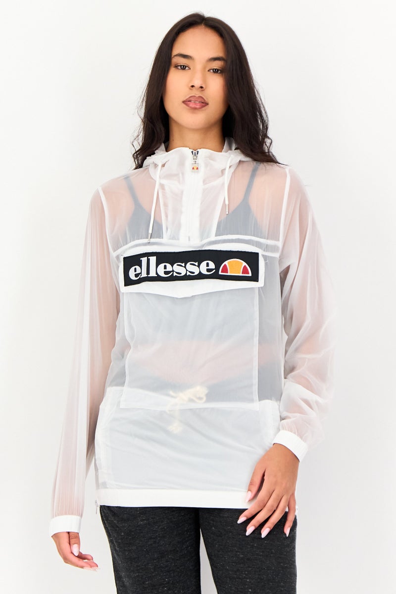 Ellesse Women Sportswear Fit Long Sleeve Outdoor Jacket, White - Image 1