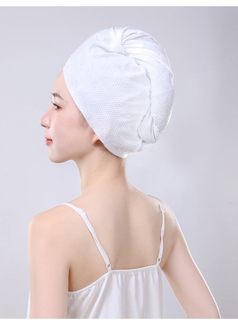 Disposable Hair Towel Wrap for Women,Quick Dry Towels,Absorbent, Lint-free and Ultra Soft Facial Cloth, Drying Hair Wrap Towels for All Hair Style Anti Frizz,9.8”x25.6”(4 Count) - Image 4