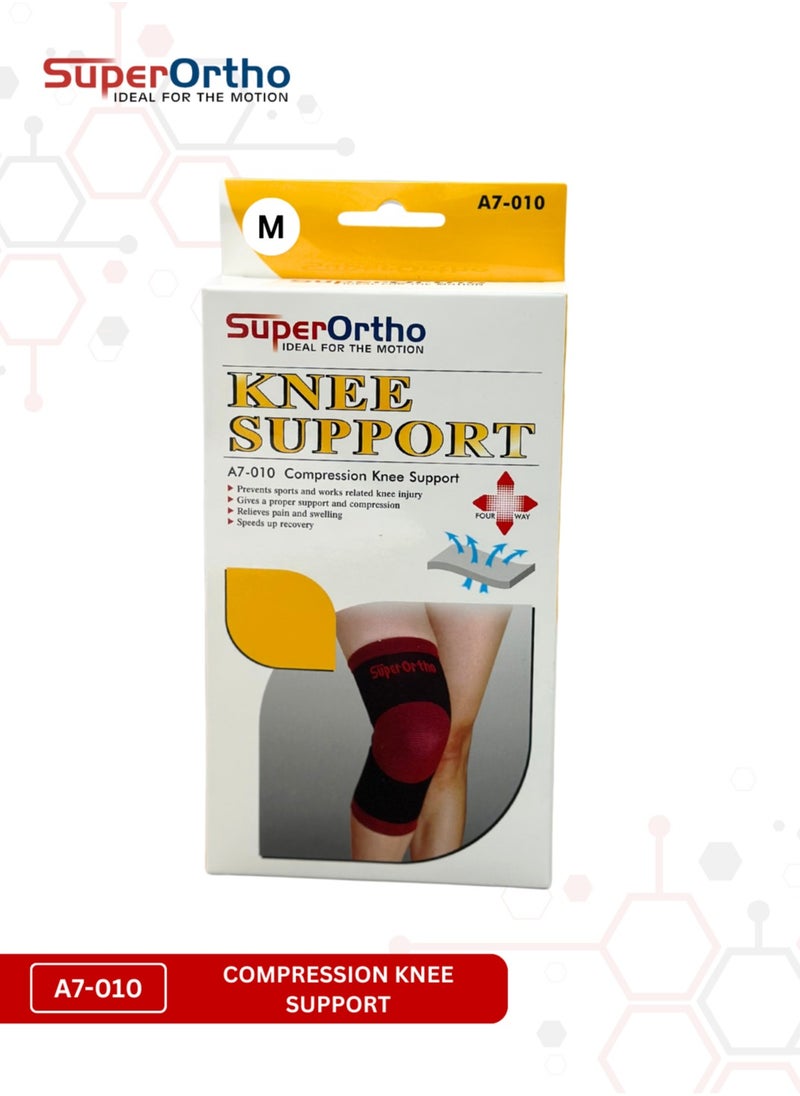 SuperOrtho Compression Knee Support (A7-010) Medium Size  - Image 3