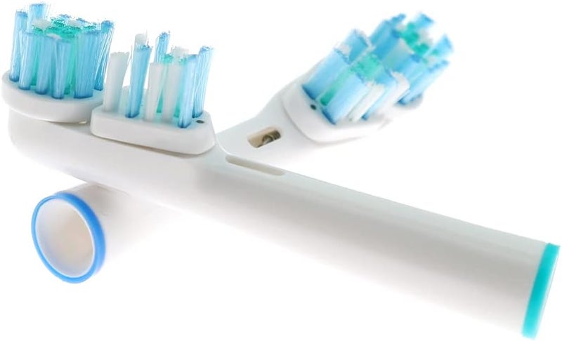 VWONST Replacement Brush Heads Compatible with Oral-B Dual Clean Electric Toothbrush - Pack of 4 - Image 4