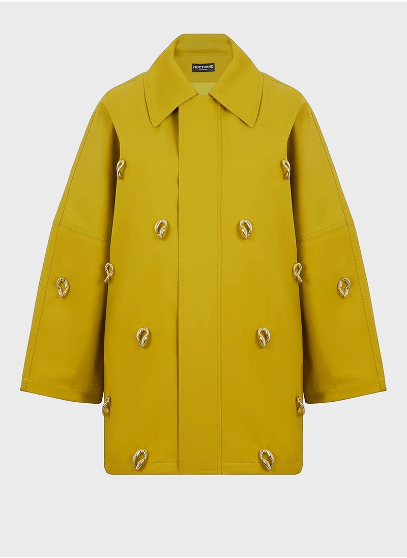 نوكتورن Accessory Detail Trench Coat