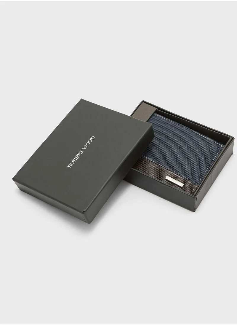 Robert Wood Genuine Leather Bi Fold Wallet