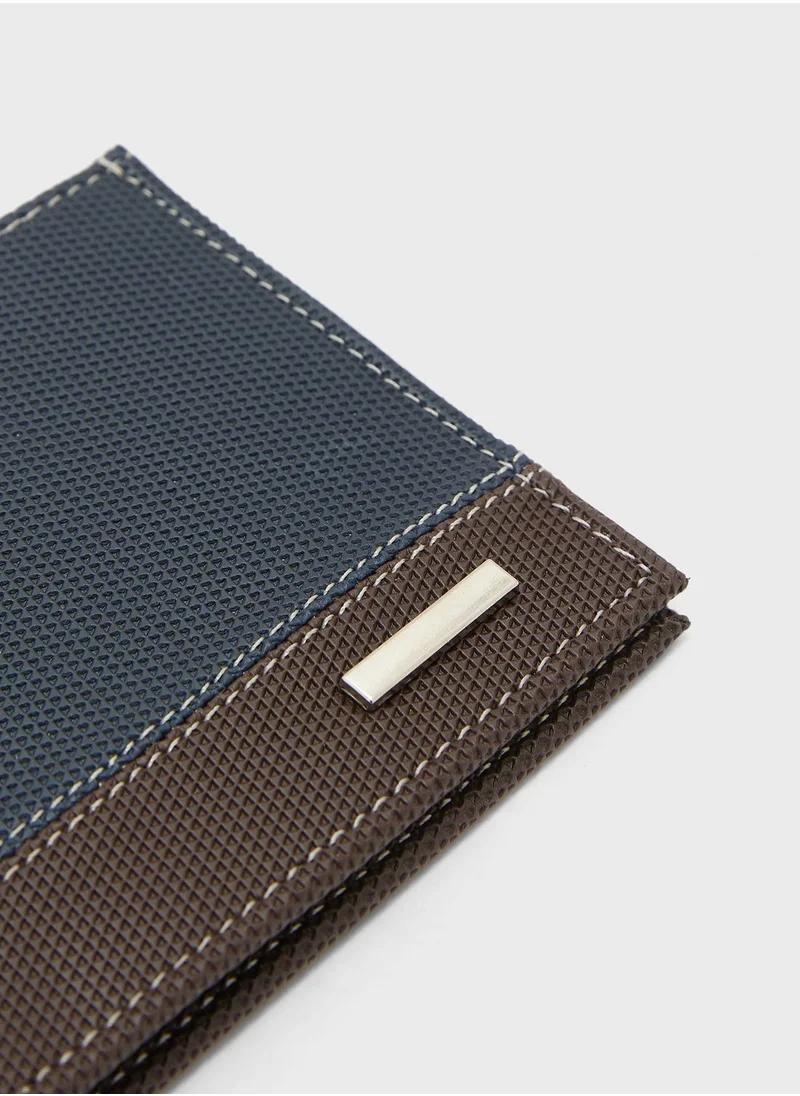 Robert Wood Genuine Leather Bi Fold Wallet