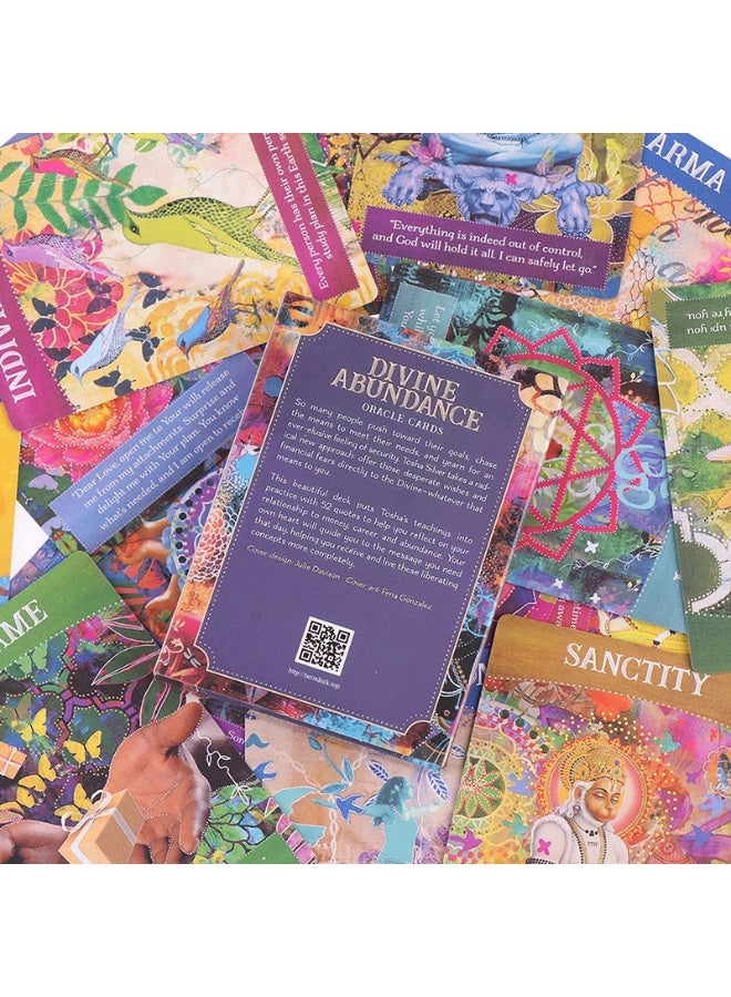 NIBEMINENT مجموعة بطاقات تاروت للتنجيم - مجموعة تاروت الوفرة المقدسة - مجموعة بطاقات تاروت للتنجيم - مجموعة بطاقات تاروت تمهيدية للتنجيم - مناسبة للبالغين كلعبة لوحية - Image 5