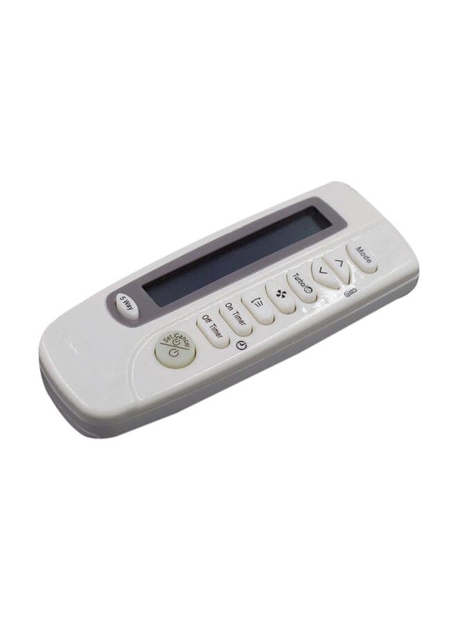 Zaboon Air Conditioner Remote Control White Grey
