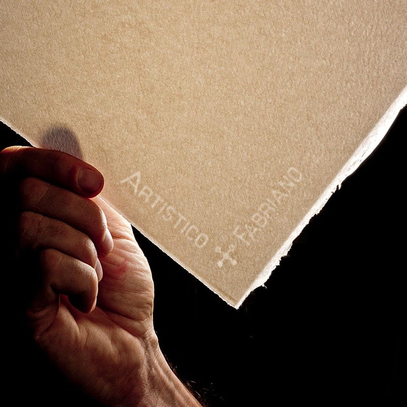FABRIANO Artistico Traditional White Watercolour Paper HP 300 GSM 22" X 30" (Pack Of 10) - Image 2