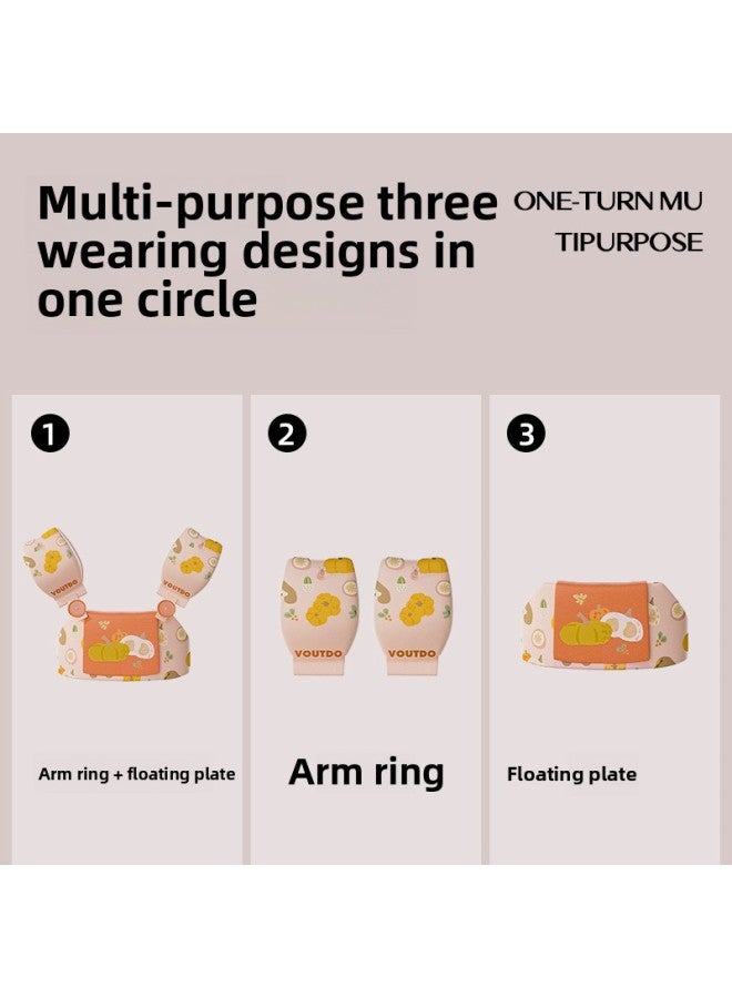 general The Above Buoyancy Swimming Equipment Clothing Anti-baby Swimming Ring Children Swimming Ring Years Old Arm Ring Water Rollover Girls None-Inner Diameter After Inflating:Three Wearing Designs, Exper - Image 1