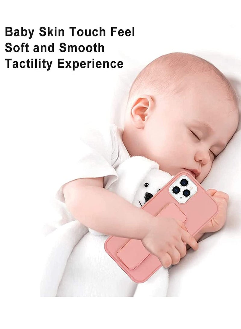 iPhone 15 Pro Case Finger Grip Car Mount Magnetic Holder Kickstand Wrist Strap Multi function Shockproof Compatible with Apple iPhone 15 Pro - Image 2