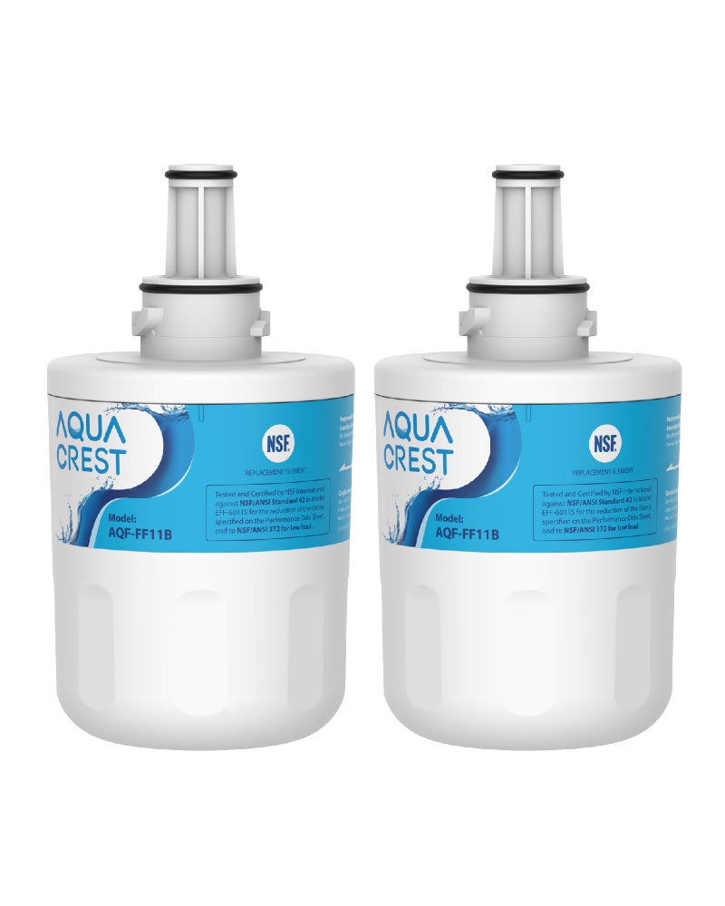 فلتر مياه الثلاجة AQUA CREST DA2900003G متوافق مع سامسونج Aqua Pure Plus DA2900003G DA2900003B DA9706317A DA6100159A HAFCU1XAA HAFIN2EXP APP100 WF289 2