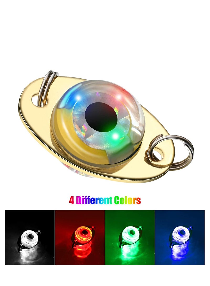 Excefore Led Fishing Lights Fish Lures Kit Long Life Time Underwater LED Lighted Bait Flasher Get Fish's Attention for Offshore Inshore Boat Fishing Deep Sea Fishing 10PCS - Image 3