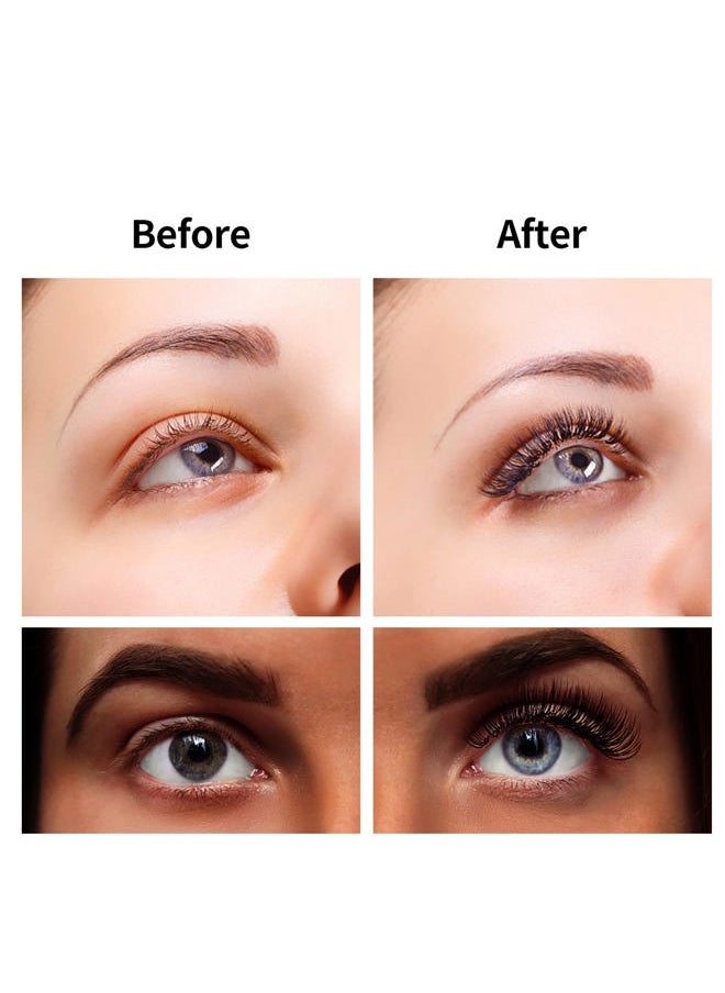 FADLASH - Volume Lash Extensions Mixed Tray 1000 Premade Fans 10D Loose Promade Fans Pointy Base Premade Fans Eyelash Extensions Handmade Premade Lash Fans (10D-0.07C,9-16mm) - Image 1