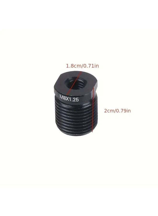 M8x1 25 أداة توصيل محول ناقل الحراة من سبائك الألومنيوم صامولة لرأس مقبض ناقل الحركة - Image 2