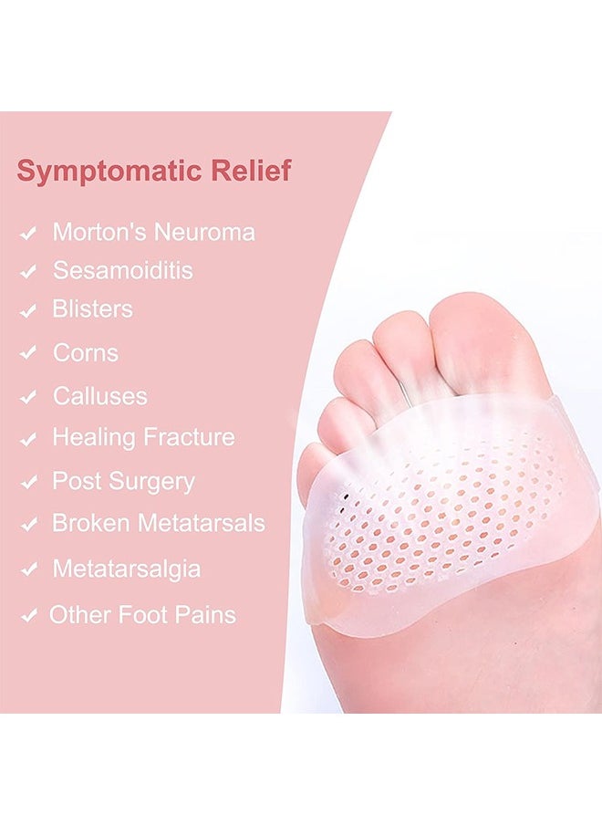 Ant - Metatarsal Pads Half a Yard Foot Pad, Breathable Silicone Gel Metatarsal Cushions Foot Pads, Shock Absorbent Presser Foot Pad Cushions for Pain Relief - Image 1