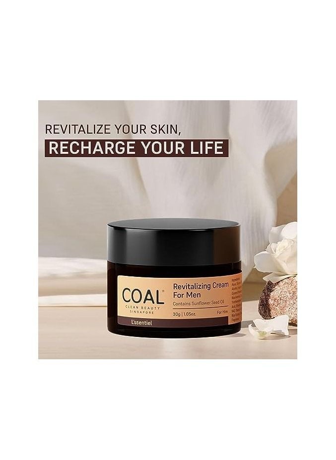 COAL CLEAN BEAUTY COAL Clean Beauty Revitalizing Cream For Men  - Image 4