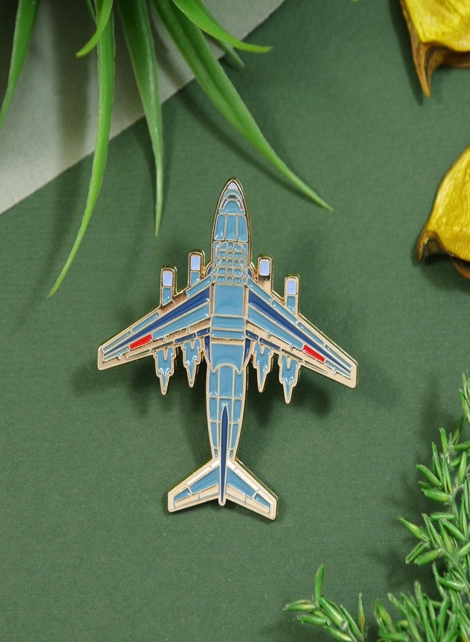 Adorn Combo Pack of 3 Enamel Quirky Stylish Brooches For Men/Women (B2446-44-53) - Image 2