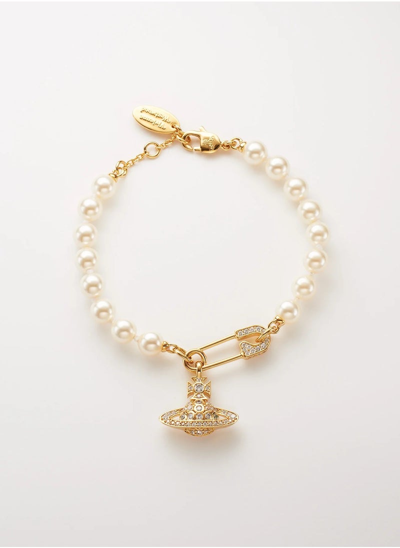Vivienne Westwood Pin Pearl Bracelet  - Image 1