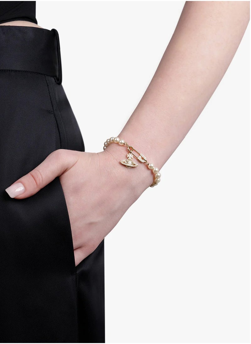 Vivienne Westwood Pin Pearl Bracelet  - Image 4