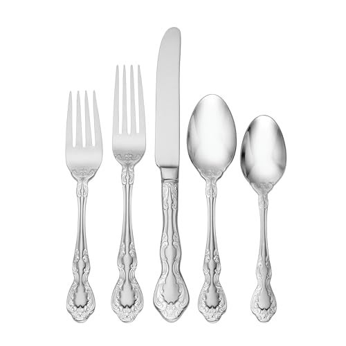 Oneida Mandolina 65-Piece Flatware Set, Service for 12 - Image 1
