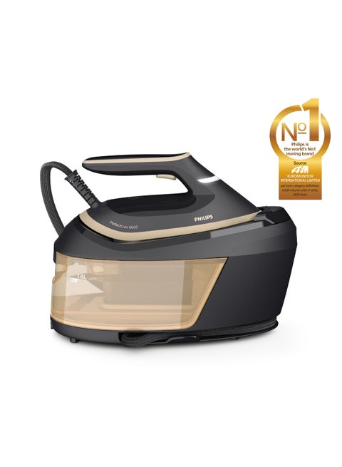 PerfectCare 6000 Series Auto Shut-Off Steam Generator Iron 1.8 L 2400 W PSG6064/86 Black