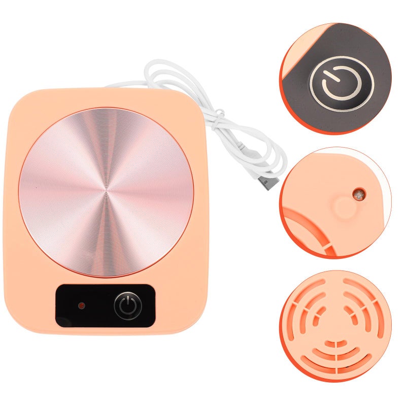 USB Cup Warmer Pad For Desk With Constant Temperature Heating For Coffee Tea Milk Office Home Travel - Image 4