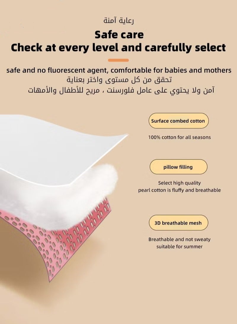 دوكو الرضع حديثي الولادة الرعاية وسادة النوم لمنع الخوف من الراحة للأطفال الرضع والأطفال الصغار المحمولة وسادة بلاستيكية فائقة الجودة - Image 2