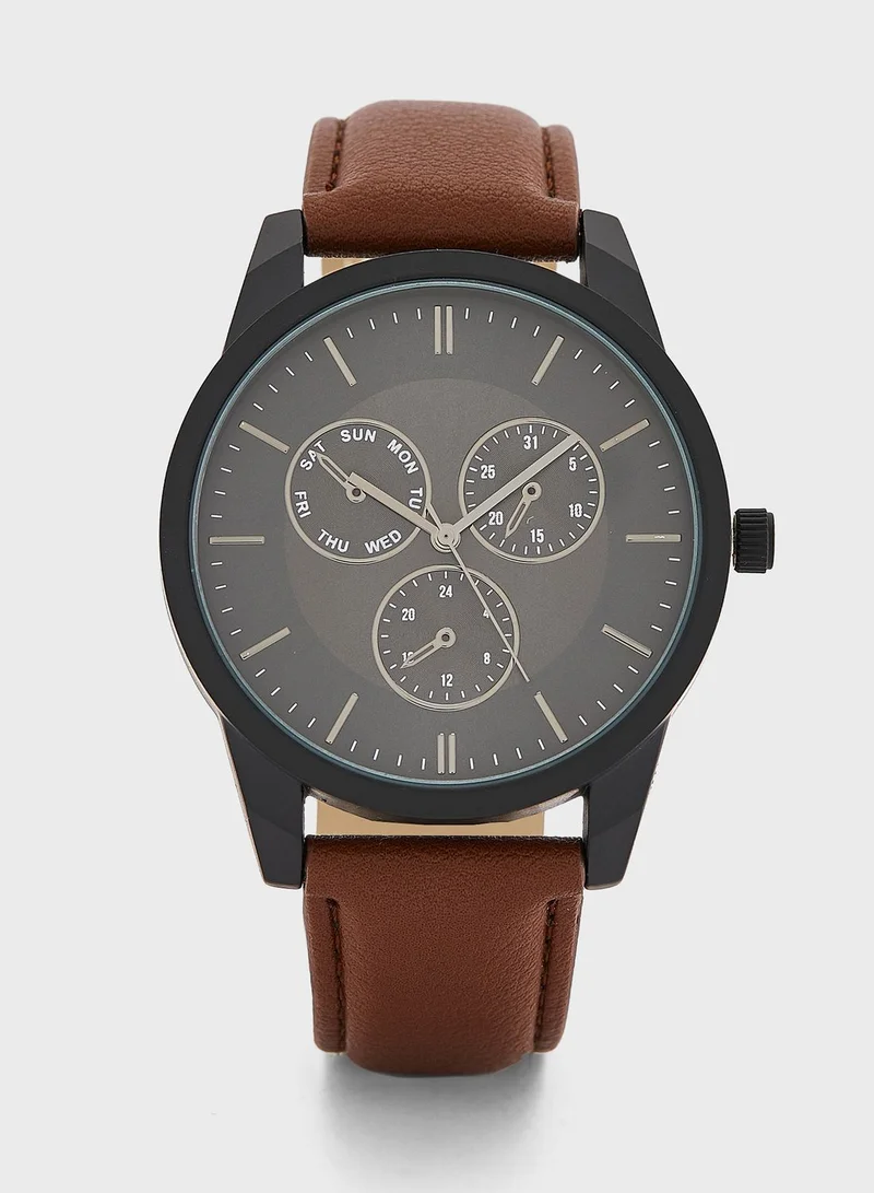 Robert Wood Watch And Bracelet Gift Set