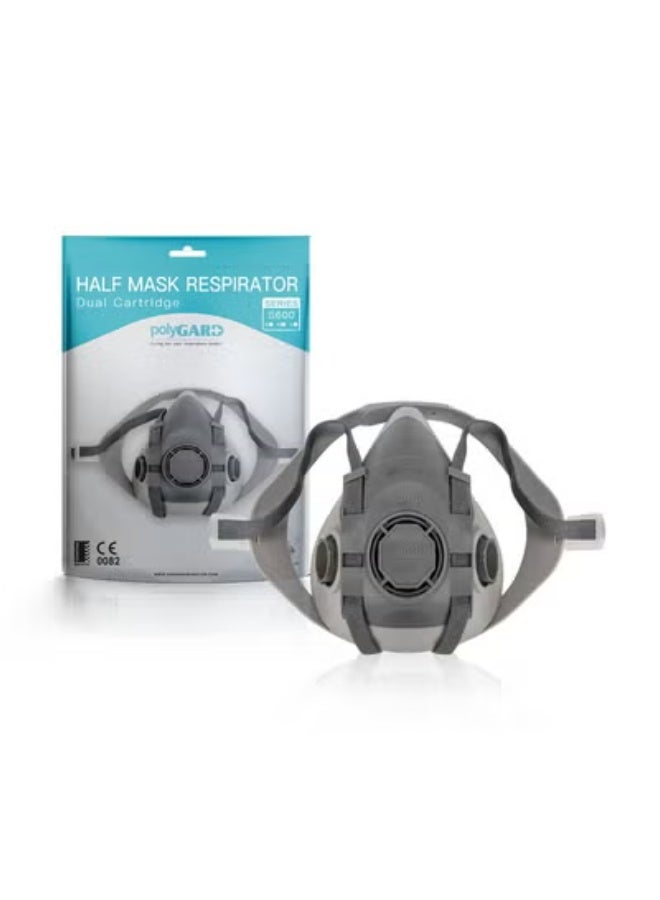 Complete Protective Safety Kit – Half-Face Respirator Mask + Anti-Fog Safety Goggles - Image 4