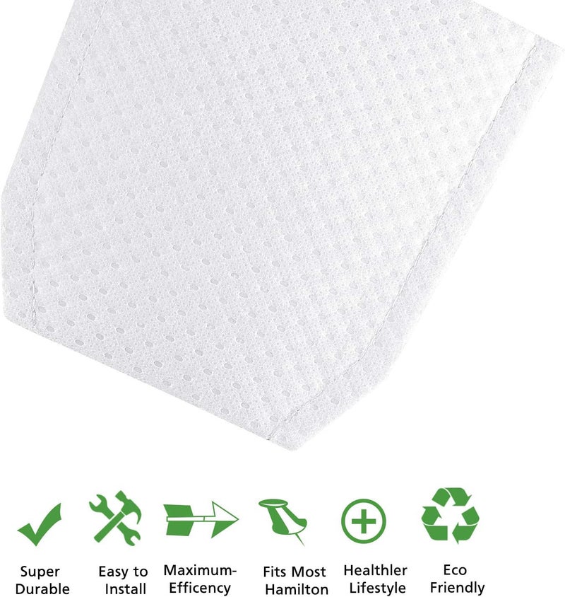 isinlive فلتر مكنسة كهربائية قماش متوافق مع ماكيتا T03193 4430603 موديلات المكانس اللاسلكية XLC02ZB XLC02ZW XLC02RB1W XLC02R1B LC01Z BCL180W 10 قطع - Image 2