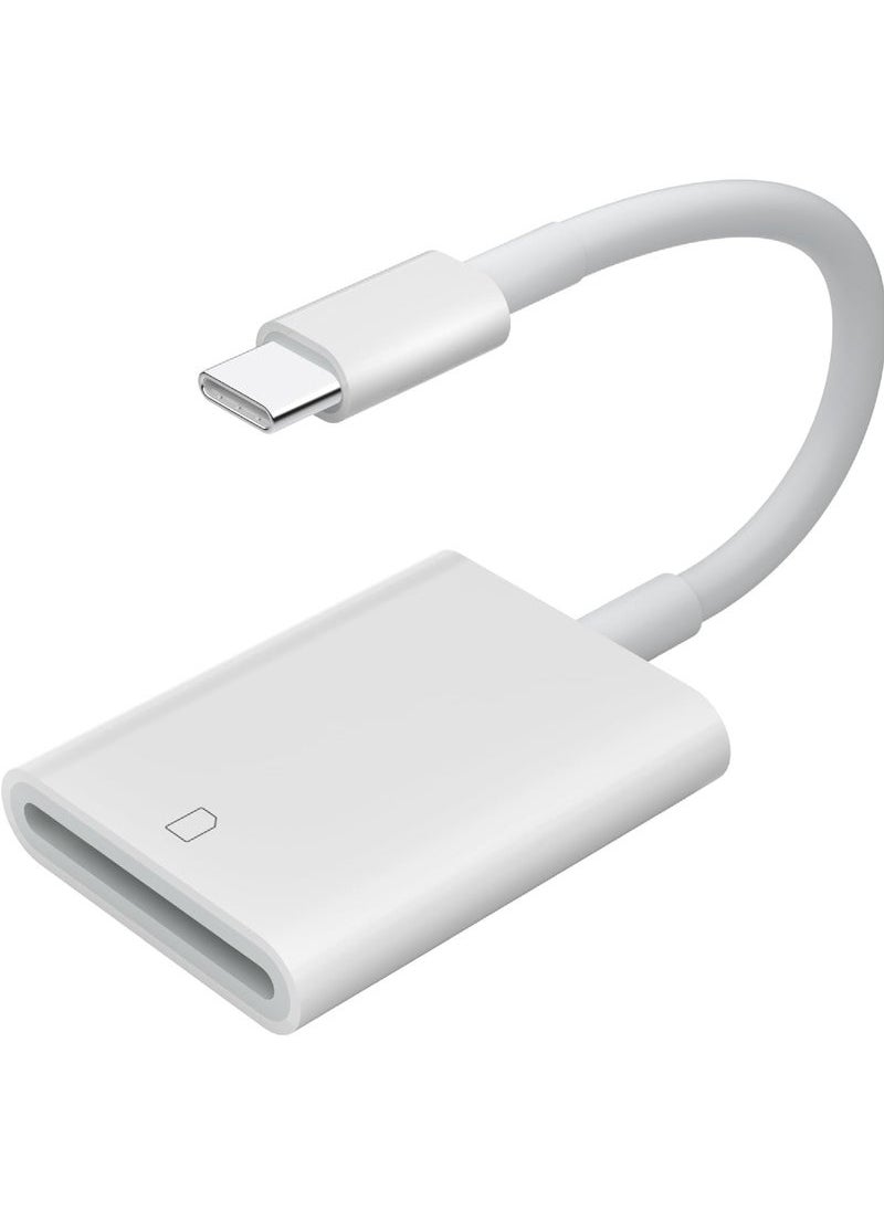Captaintech USB C SD Card Reader 3.0 - High Speed Adapter for iPhone 15/Pro Max, iPad, MacBook Pro/Air (M1/M2/M3), Android Galaxy S23/S24 & Tablets - Compatible with Trail Cameras & Gaming Devices ﻿  - Image 1