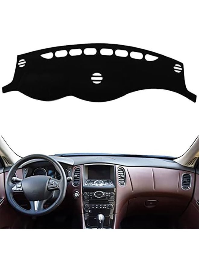 حصيرة لوحة القيادة المقاومة للحرارة والمضادة للانزلاق والمقاومة للماء لإنفينيتي QX50 2007-2017 - Image 3