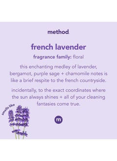 Method All-Purpose Cleaner Spray, French Lavender, Plant-Based and Biodegradable Formula Perfect for Most Counters, Tiles and More, 28 Fl Oz, (Pack of 1)  - Image 3