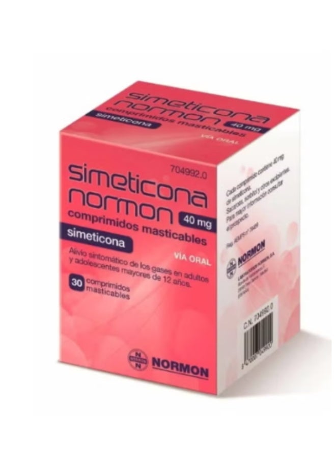 NORMON DESCITAM 40MG CHEWABLE TABLETS 30'S - Image 1