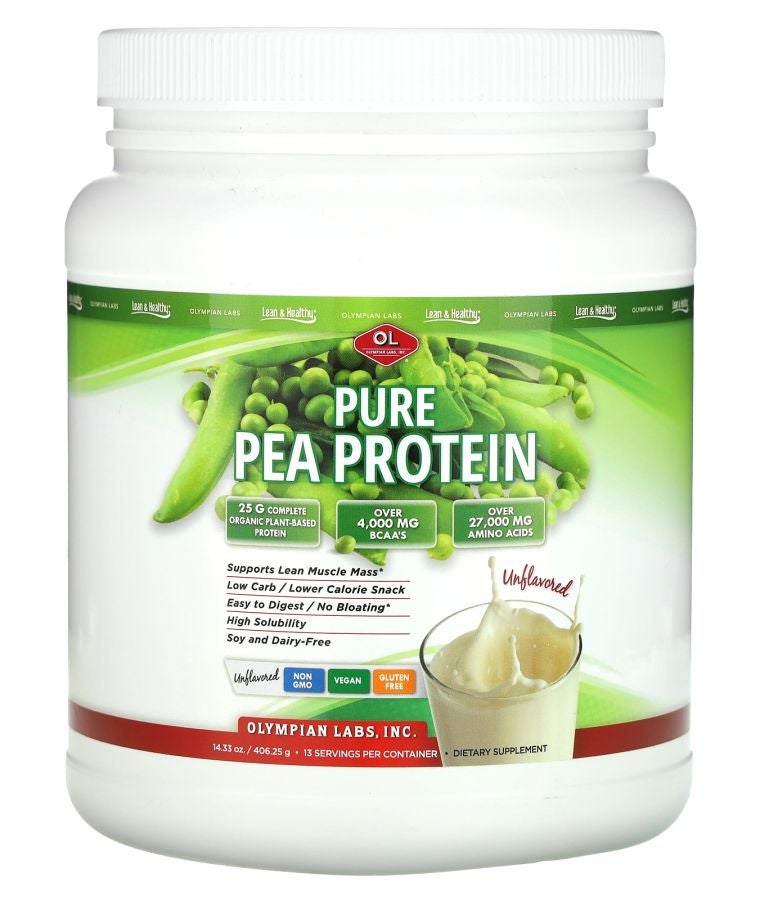 Olympian Labs Pure Pea Protein Unflavored  14.33 oz (406.25 g)