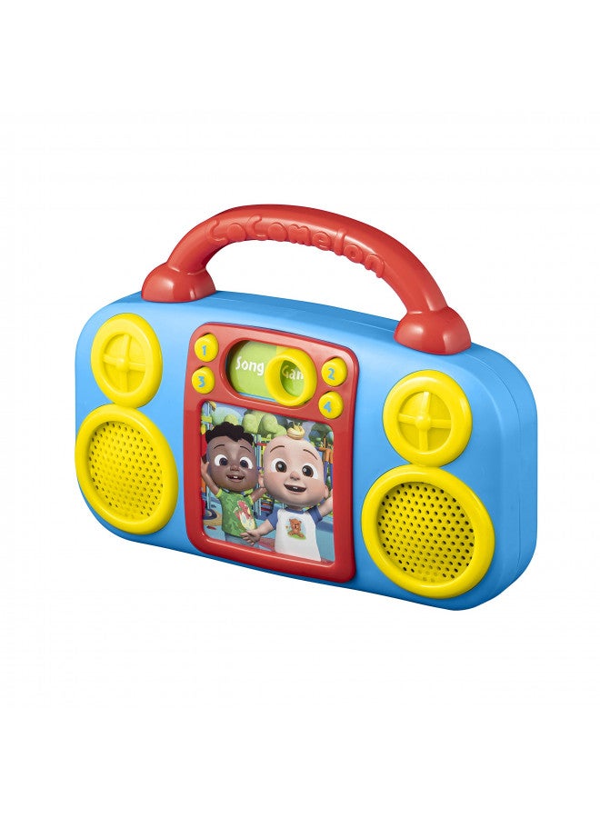 eKids Cocomelon Toy Music Player Includes Freeze Dance, Musical Toy for Toddlers with Built-in Nursery Rhymes for Fans of Cocomelon Toys and Gifts for Boys and Girls - Image 2
