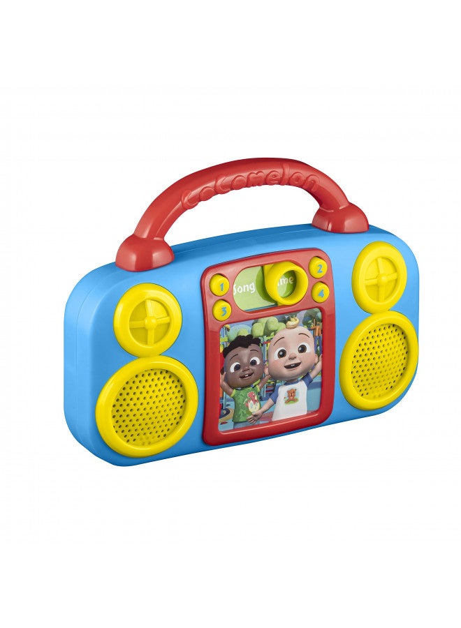 eKids Cocomelon Toy Music Player Includes Freeze Dance, Musical Toy for Toddlers with Built-in Nursery Rhymes for Fans of Cocomelon Toys and Gifts for Boys and Girls - Image 3