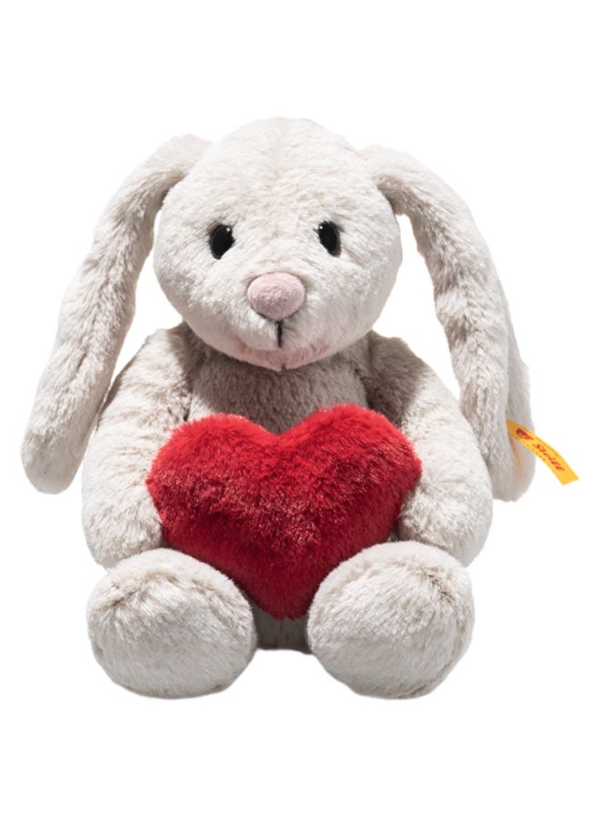 Steiff Heart Bunny Plush Toy Doll Pillow Valentine's Day Birthday Gift For Girls Gift Box - Image 3