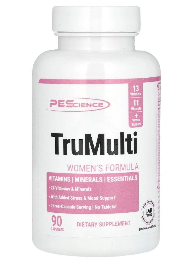 PEScience - TruMulti Women's Formula 90 Capsules - Image 1
