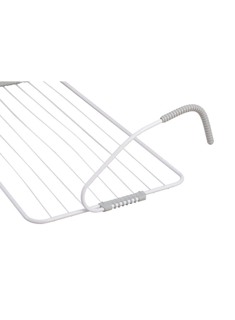 Sweet Home Sweet Home Metal Steel Folding Drying Rack Non Slip Dress Rack Small Folding Washing Line Clothes Dryer for Clothes Balcony Laundry Hanger Window Hanging Laundry Organiser - Image 4